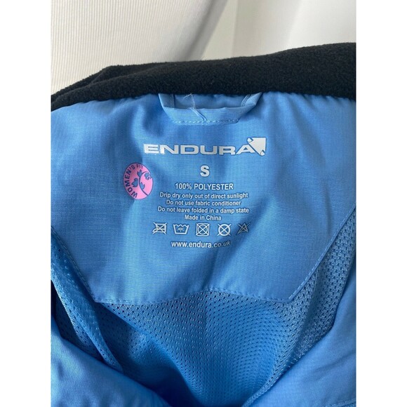 Endura Women’s Jacket Blue Urban Luminite II Cycling Full Zip Size Small - Picture 9 of 9